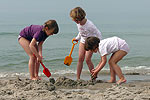 Buddelspaß am Strand
