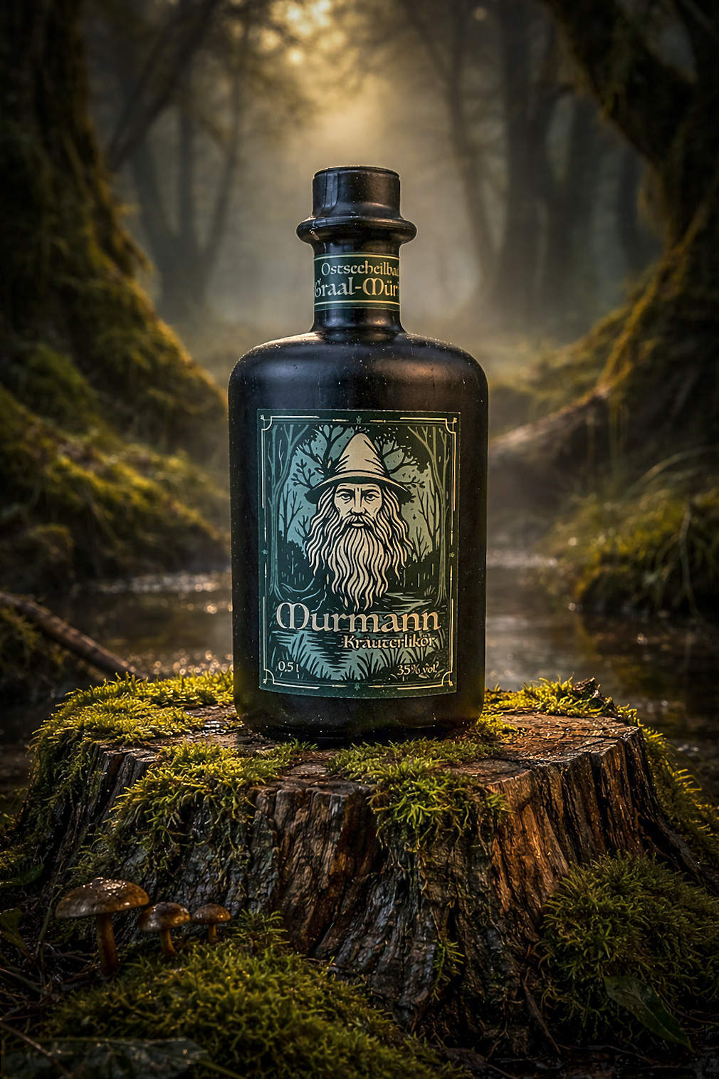 Murmann Kräuterlikör Flasche