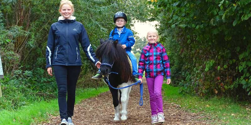 Ponyreiten / Ponyverleih bei den Bernsteinreitern